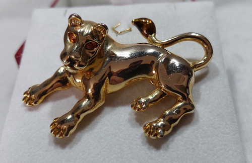 Wunderschöne panther brosche - wunderschöne,