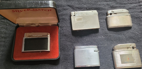 Feuerzeuge vintage silver - vintage, ,silver