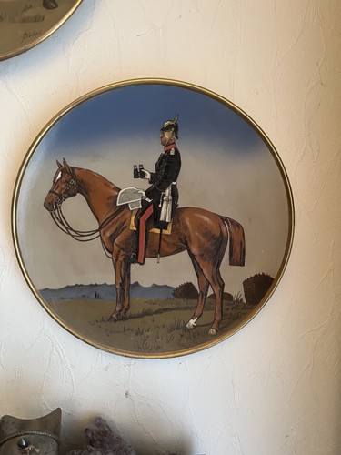 Militaria teller signiert - 2,