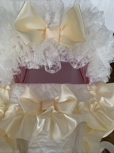 Puppenwagen set creme - set,