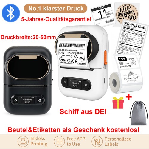 Bluetooth etikettendrucker - bluetooth,