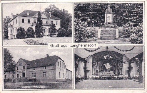 Langhermsdorf bei freystadt - ak,