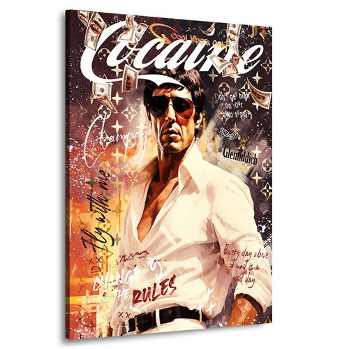 Acrylglasbild scarface tony - acrylglasbild,