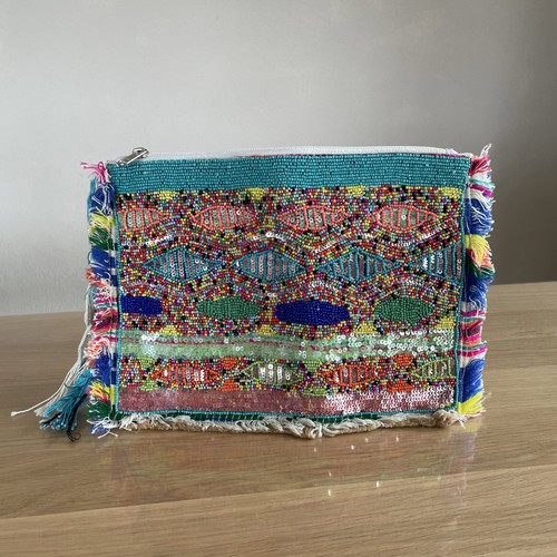 Kleine dünne tasche fransen - kleine,
