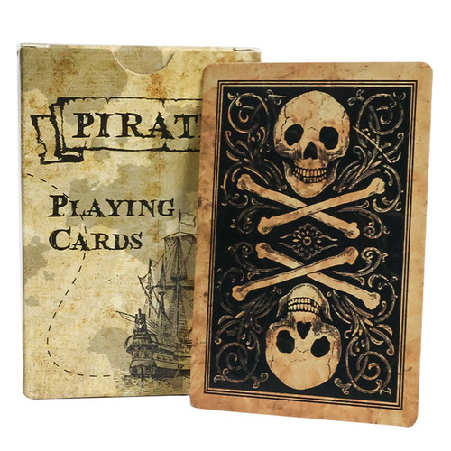 Piraten spielkarten vintage - piraten,