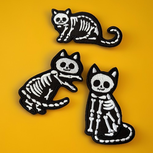 Stück skelett katze - stück,