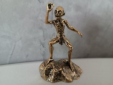 Gollum Figur Messing Herr der