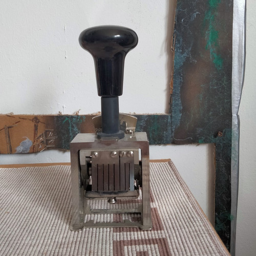 Mechanischer paginierstempel - mechanischer,