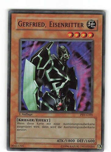 Yugioh gerfried eisenritter - yugioh,