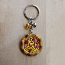 Schlüsselanhänger Pizza