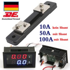 DC 100V 10/50/100A Voltmeter