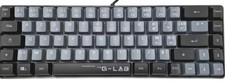The G Lab Keyz Hydrogen Gaming Tastatur 60 Prozent Semimechanisch Kabelgebunden 