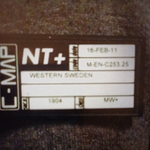 Map jeppesen western sweden - c-map,