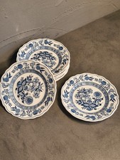 7 Hutschenreuther Zwiebelmuster Frühstück/Salatteller tief - 19,5 cm - TOP