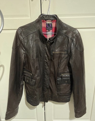 Lederjacke leder biker jacke - lederjacke,