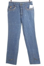 LOIS JEANS Straight-Leg Jeans Damen Jeans Gr. DE 30 kornblumenblau