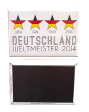 Deutschland Weltmeister 2014 - Magnet Fussball 8,0x5,5cm #140