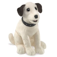 Terrier, sitzend Folkmanis