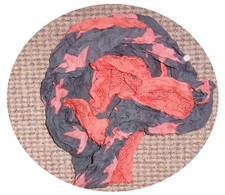 Orange grauer loop - orange,
