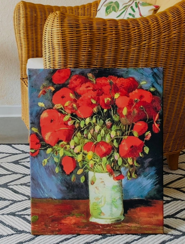 Van gogh vase mit mohnblumen - gogh,