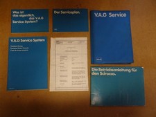 VW Scirocco 2 Original Bedienungsanleitung  mit Service Heft + Umschlagmappe etc