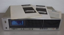 TECHNICS SH-8055 2 x 12 BAND GRAPHIC EQUALIZER ANALIZER VOLLE FUNKTION PINK N.