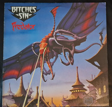 Bitches Sin - Predator LP 1982 Heavy Metal Records ‎Nwobhm Handsome Beasts Saxon