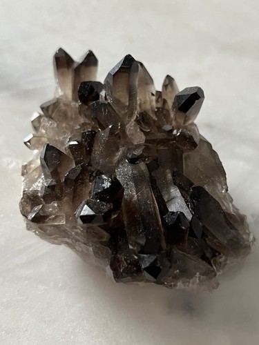 Rauchquarz cluster stufe 175g - rauchquarz,
