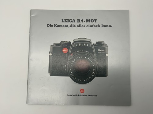 Leica mot die kamera - r4-mot,