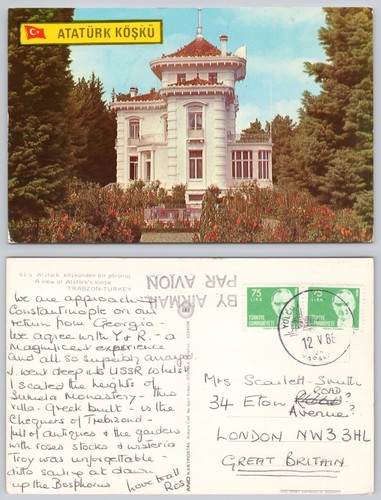 C35402 atatürk kiosk trabzon - atatürk,