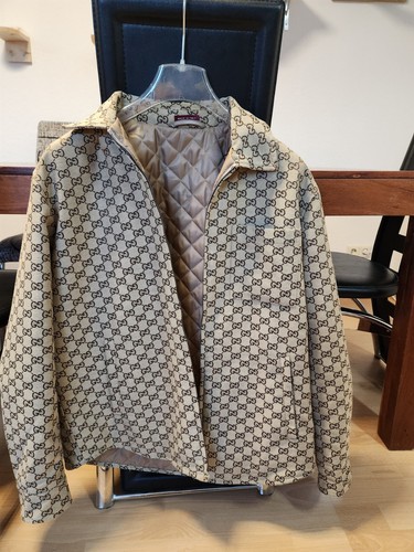 Gucci canvas exklusive jacke - gucci,
