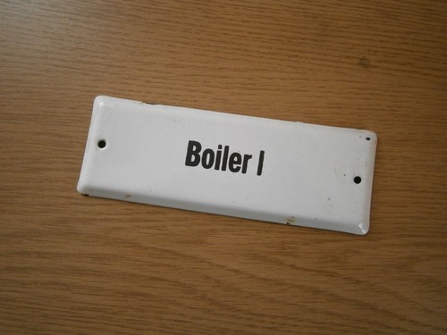 Boiler ddr emailschild - i",