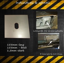 1x BMW E36 Einschweißblech Reparaturblech passt bei BMW E36  Schwellerblech 