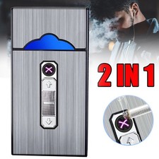 Zigarettenetui mit Feuerzeug