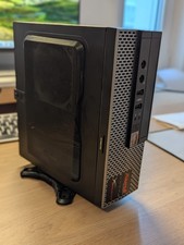 Everest S102 Mini-ITX gehäuse SFF, Incl 130W PSU, SD/MMC/MS card reader