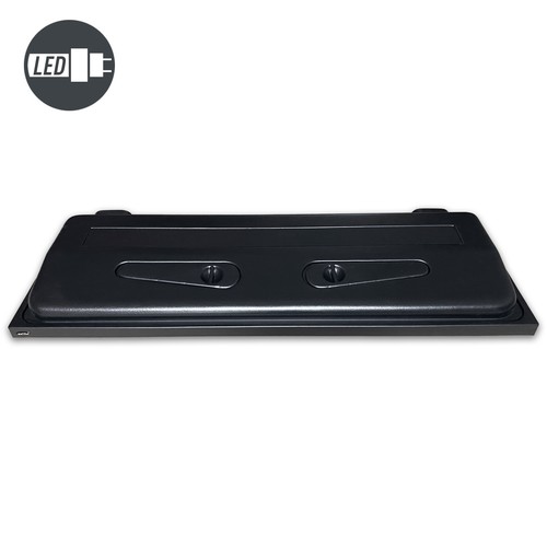 Led aquarium abdeckung schwarz - aquarium,