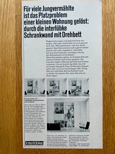 Interlübke schrankwand bett - interlübke,