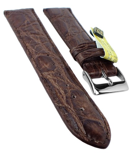 Echt kroko uhrenarmband - kroko,