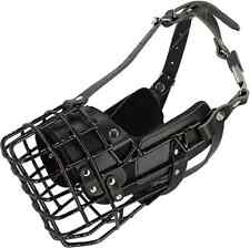 Professionelle Stark Metall Gummi Beschichtet Draht, Korb Hundemaulkorb