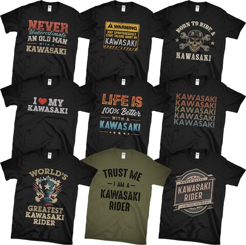 Kawasaki rider shirts tolle - kawasaki,