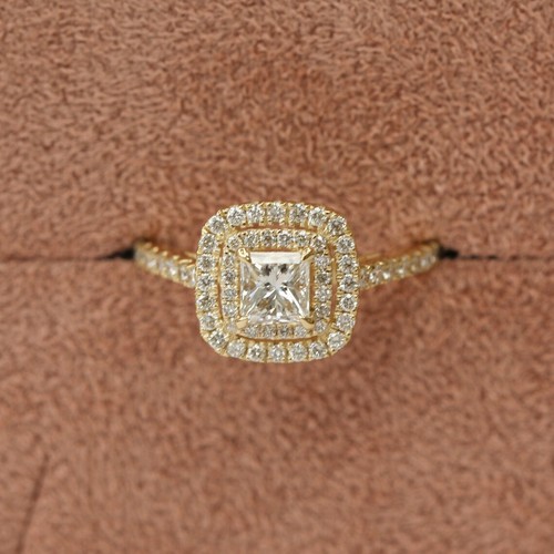Prinzess diamant halo - kt,