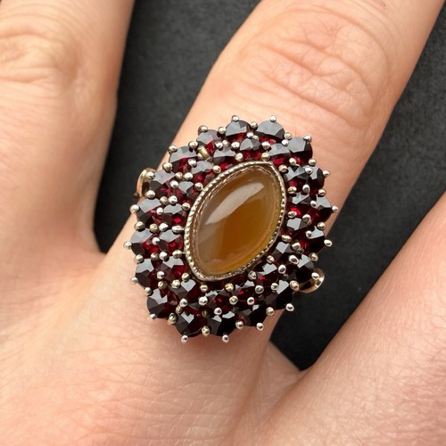 Vintage ring 900 silber - vintage,