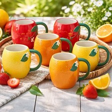 Tasse Kaffeetasse Becher 6 Stk