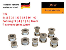 GT2 Zahnrad Antrieb Riemenscheibe Zahnriemenrad CNC 3D Drucker Kugellager Pulley