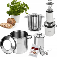 Schinkenkocher aus Edelstahl