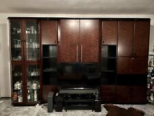 Wohnwand, Mahagoni, gebraucht 3,80x2,40m