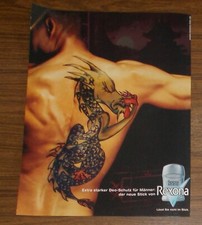 Seltene Werbung REXONA MEN Deo-Stick - Extra starker Schutz für Männer 2003