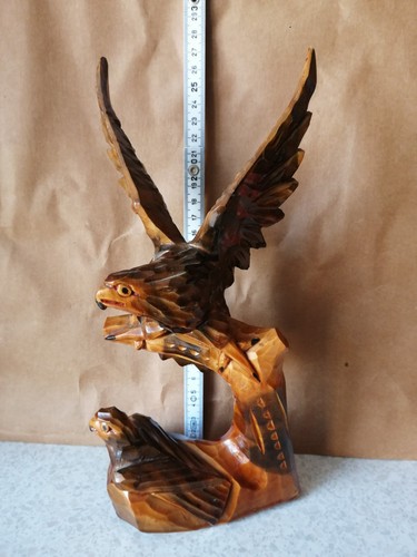 Alte figur adler paar - figur, aus