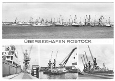 AK, Rostock, vier Abb