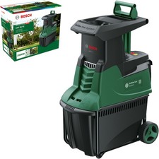 Bosch Heimwerken & Garten Leisehäcksler AXT 25 TC, Turbine-Cut, Häcksler, grün